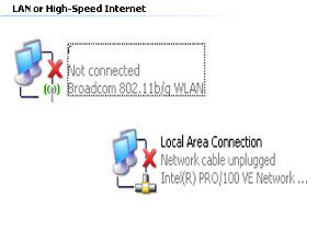 Lost Internet Connection